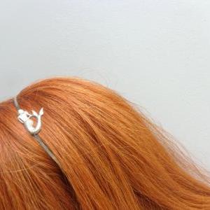 Silver Mermaid Metal Headband Or Tiara