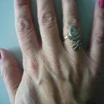 Silver Ship And Shell Wrap Ring, Adjustable Ring,..