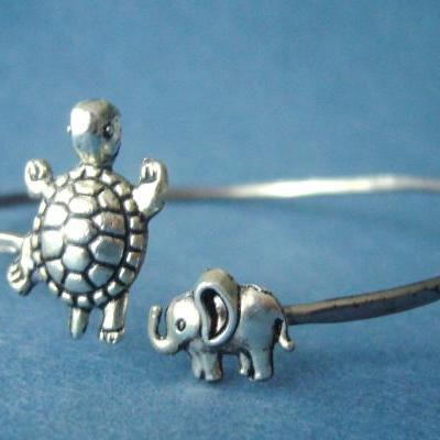 turtle bracelet with an elephant wrap style