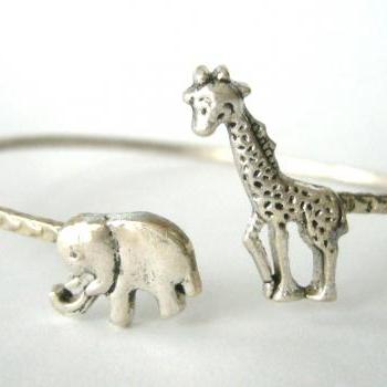 Giraffe Cuff Bracelet With..